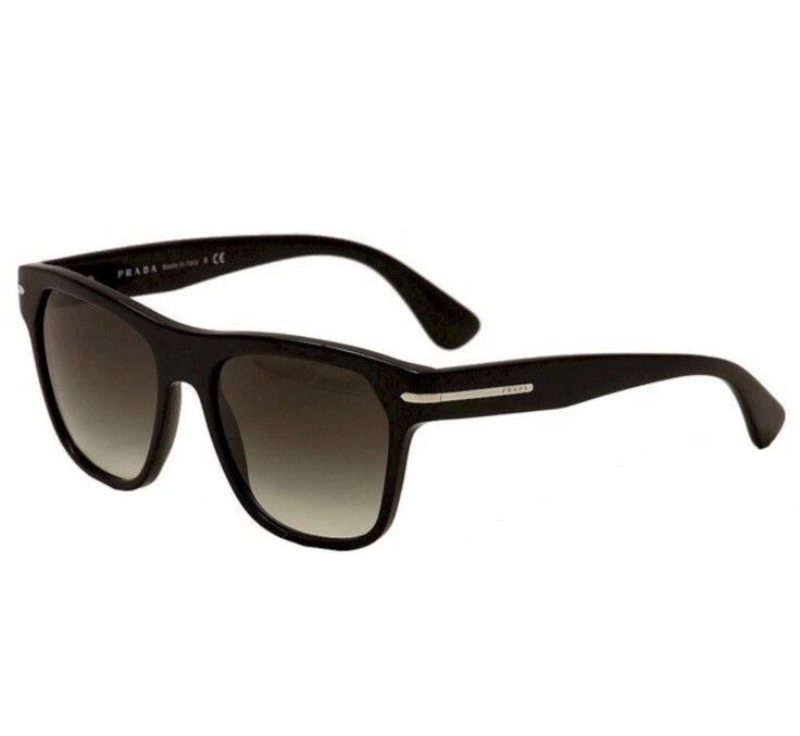 Prada Sunglasses SPR 03R 1AB-0A7 Black Grey Gradient 55 18 145 mm Designer Luxury brand