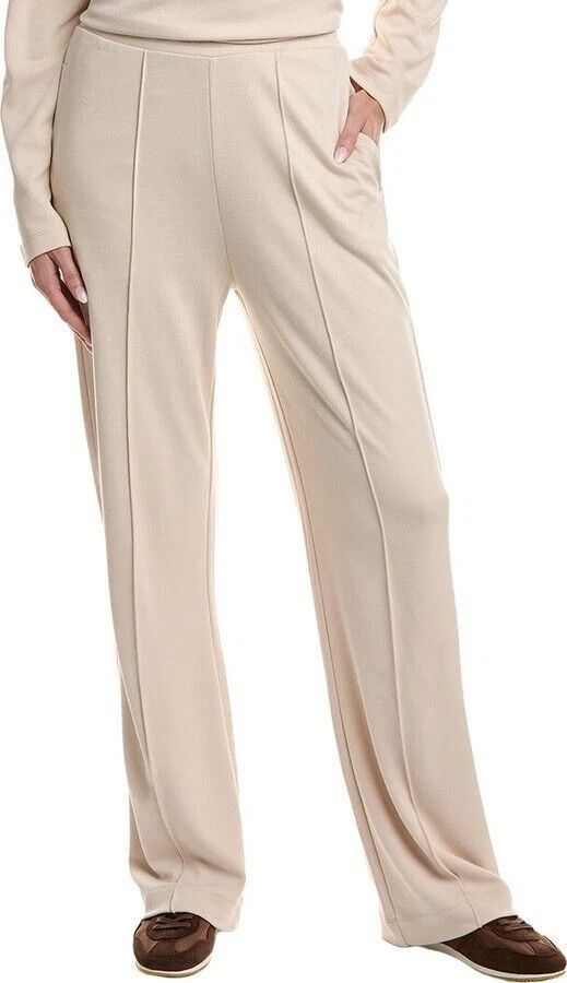 Seed Heritage Wide Leg Joggers Pants Beige Cream Natural Premium Size L Au 12