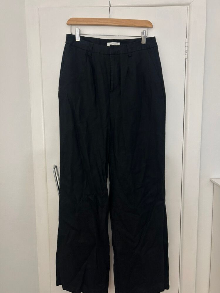 Commoners Black Wide Leg Pants