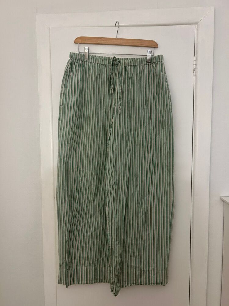 Cos Green Striped Pants