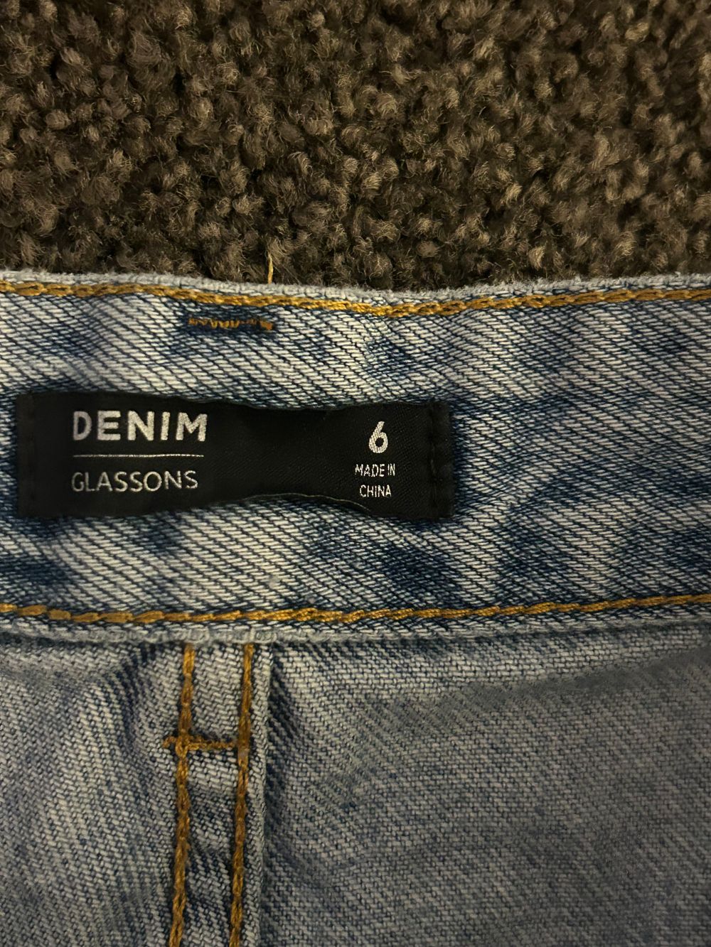 Glassons Blue Denim Shorts