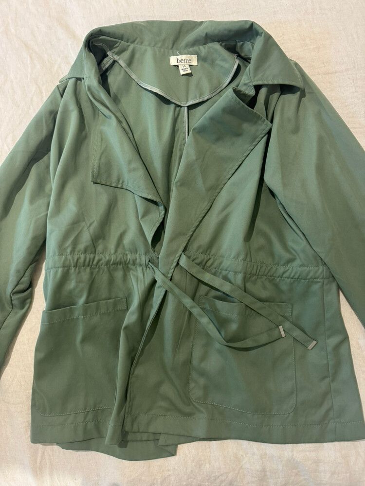 VINTAGE STYE OVERSIZE SAGE/KHAKI JACKET