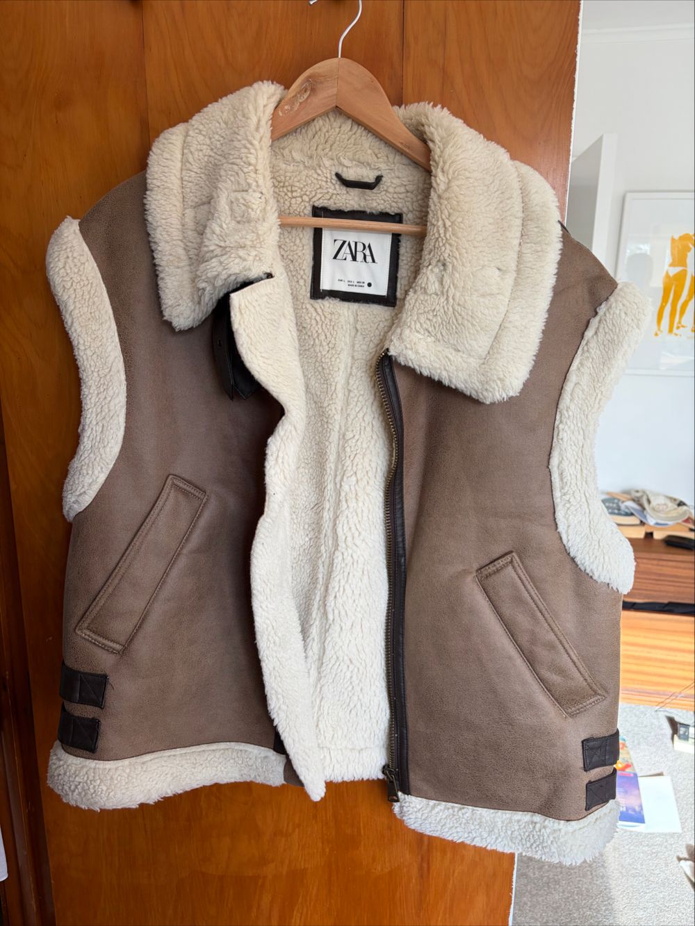 Zara double faced vest