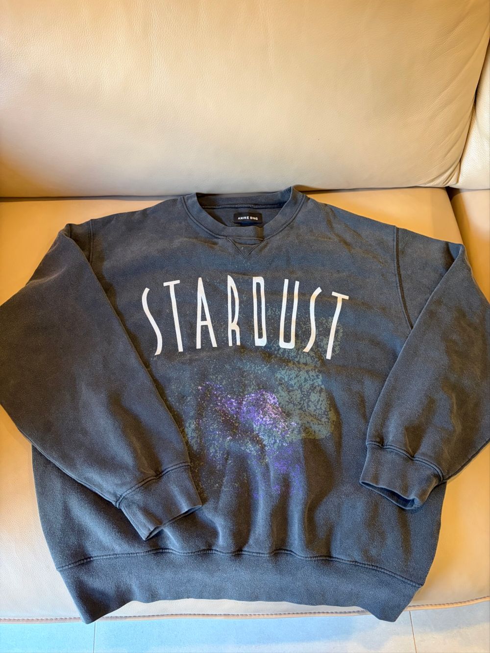 Anine Bing Grey Stardust Jumper