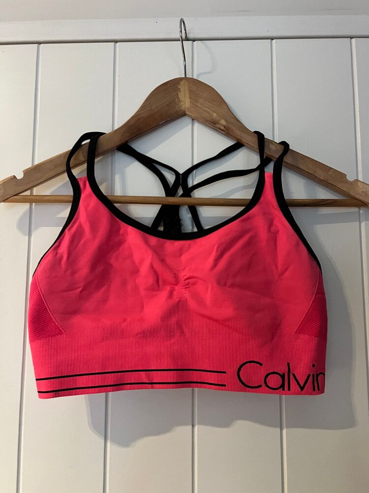 Calvin Klein Pink Sports Bra
