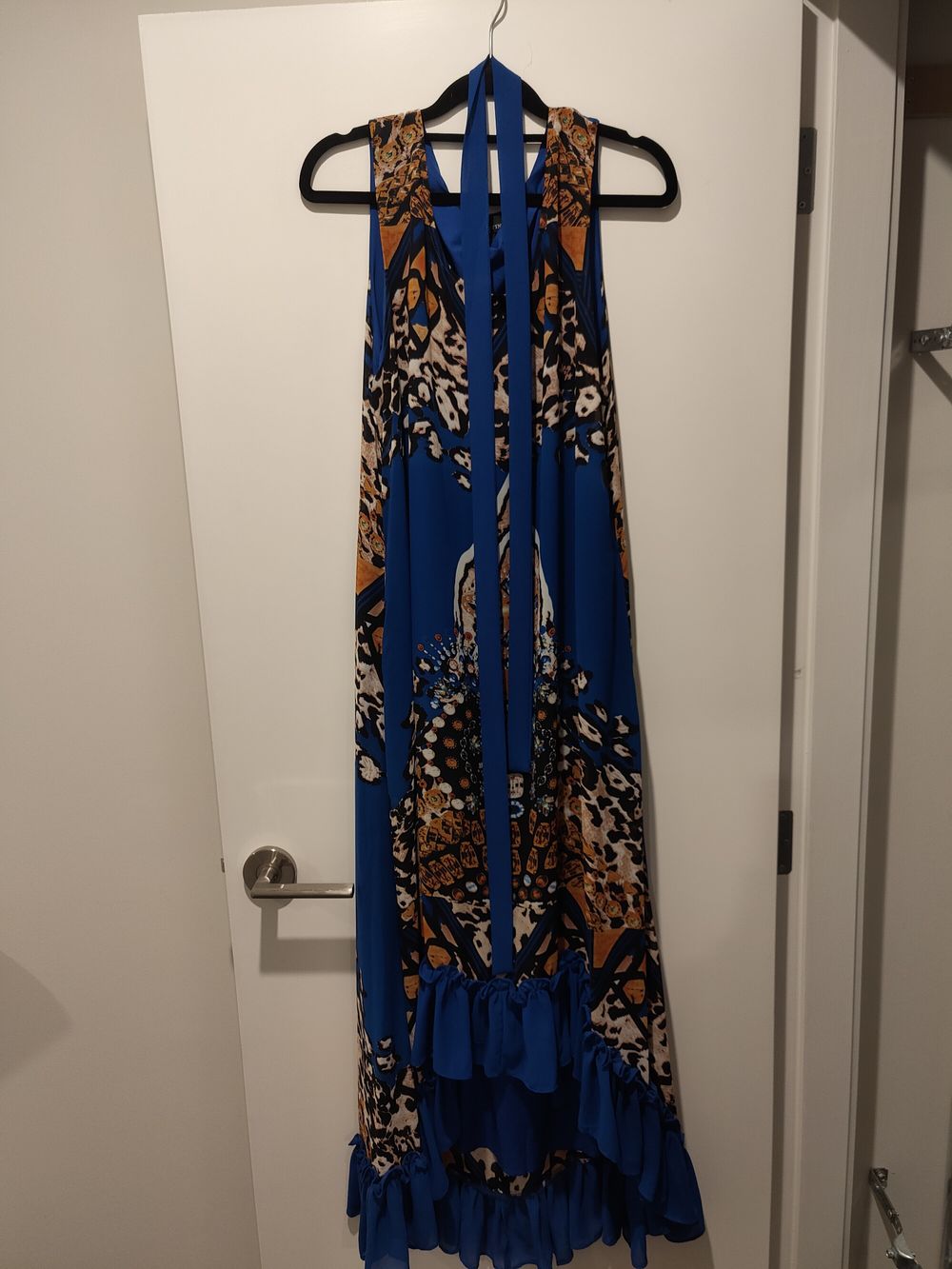 Augustine Blue Print Dress
