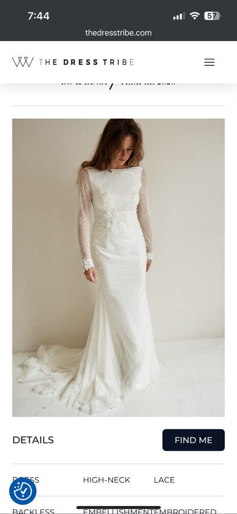 Bo & Luca Lorde wedding Dress bridal