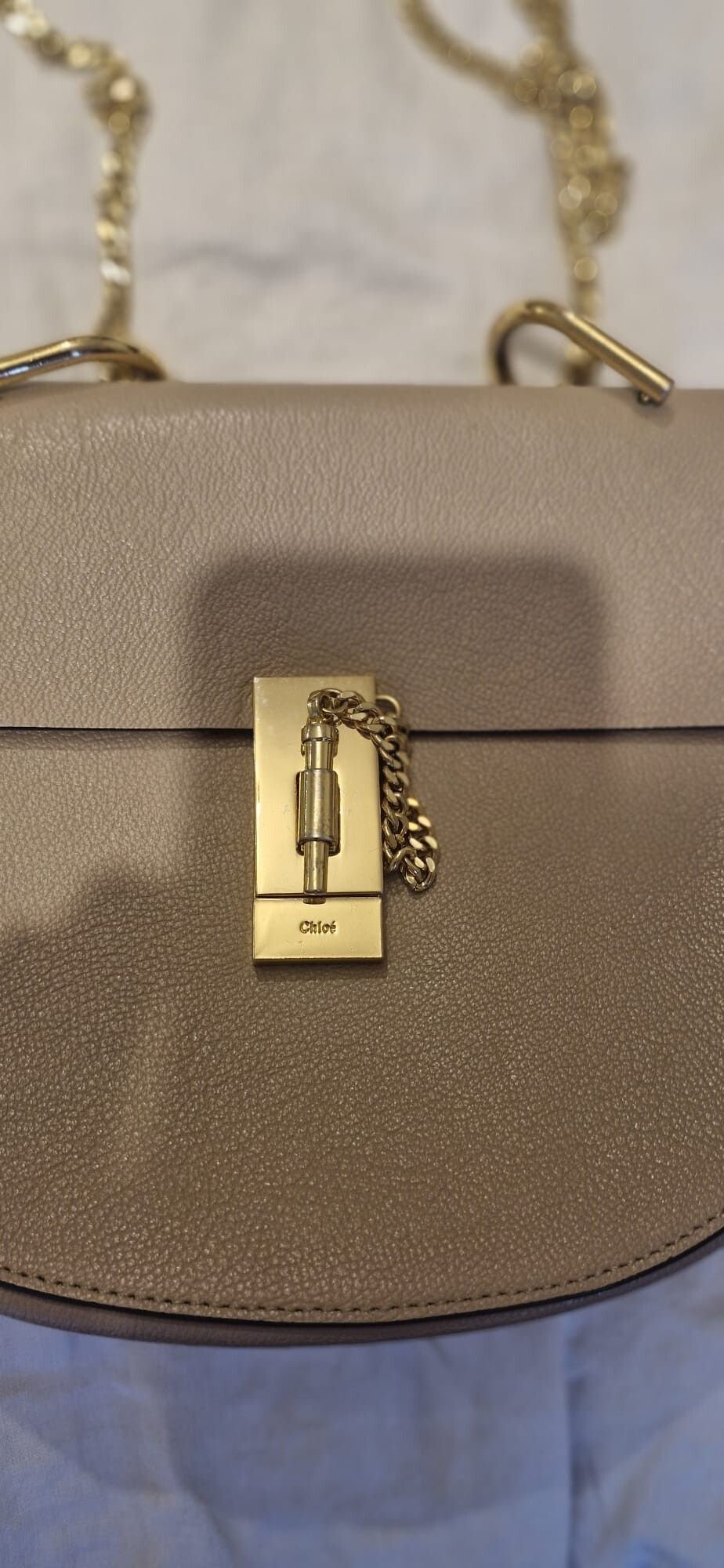 Chloé Beige Shoulder Bag