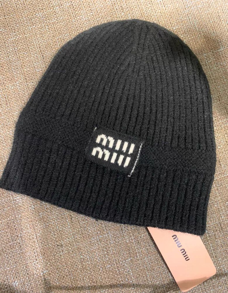 Miu Miu Black Beanie