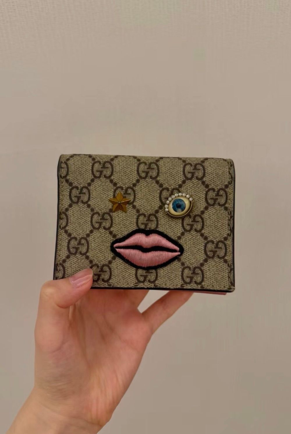 Gucci GG Supreme Leather Wallet