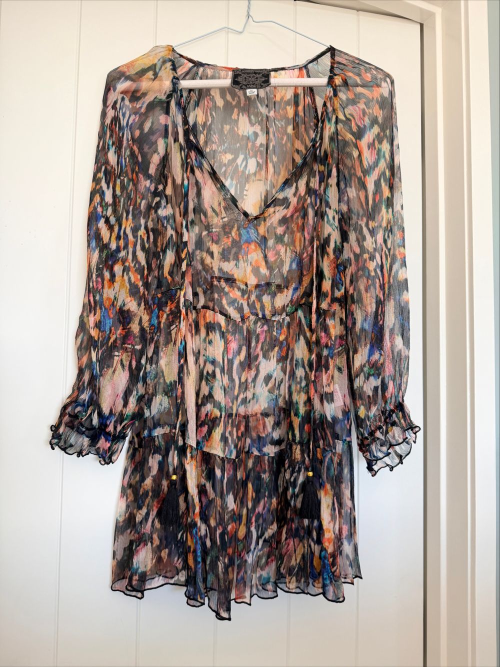 Johnny Was Multicolour Silk Dress