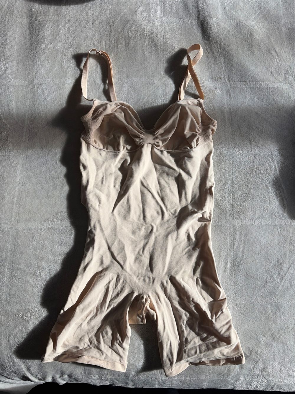 SKIMS Beige Shapewear Bodysuit
