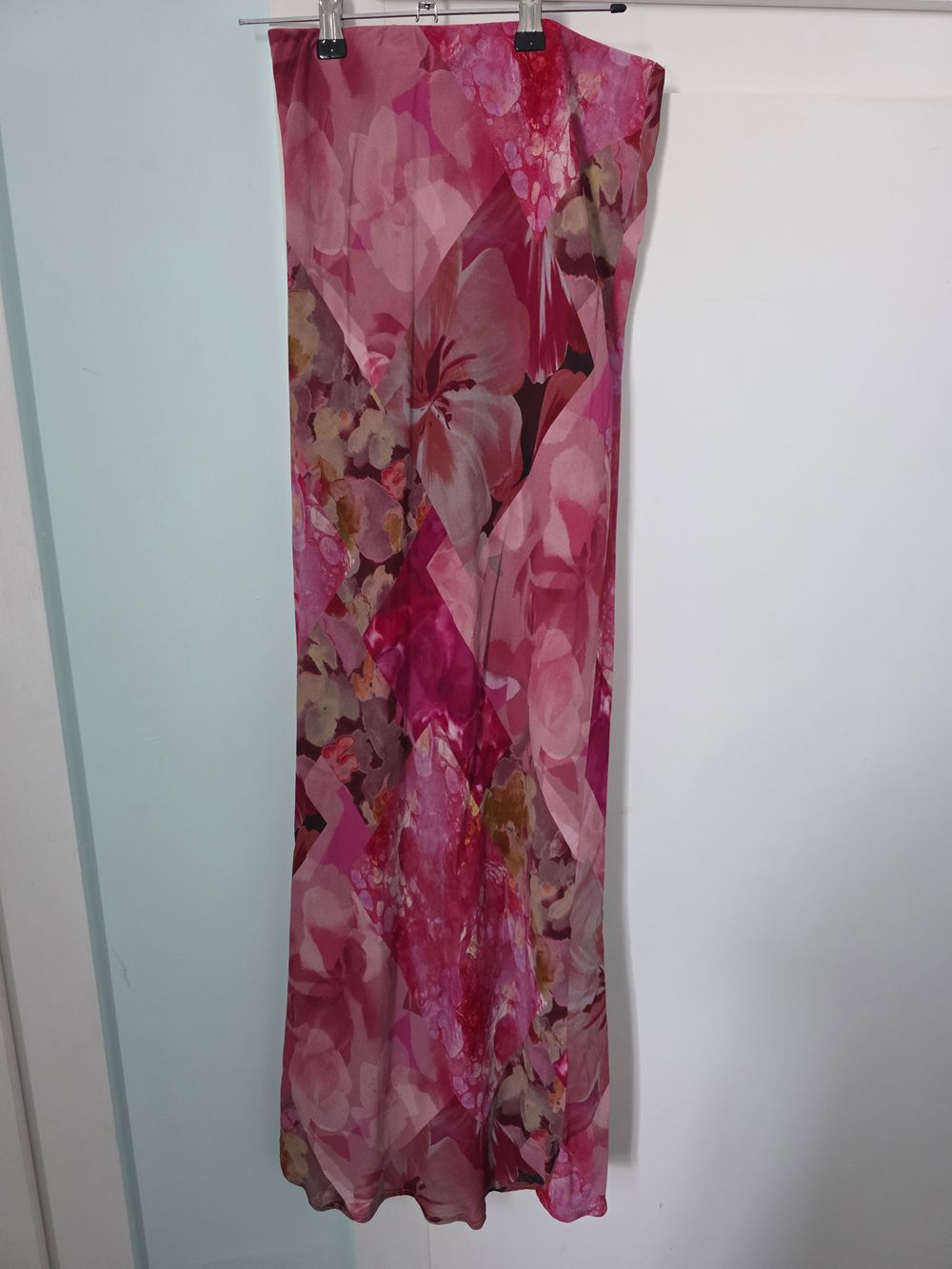 Glassons Pink Floral Maxi Skirt