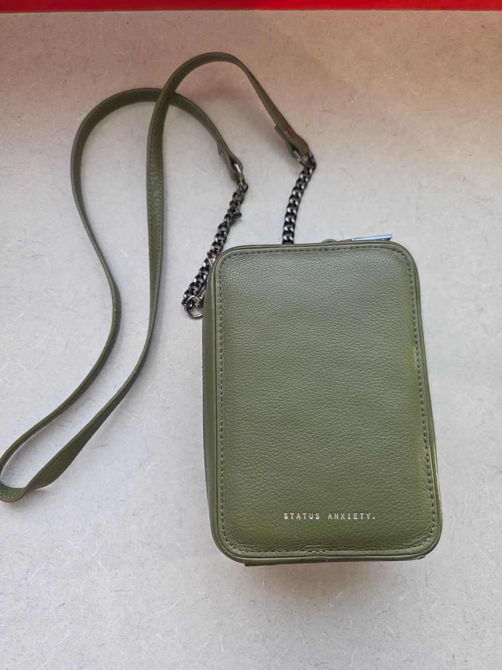 Status Anxiety Green Crossbody Bag