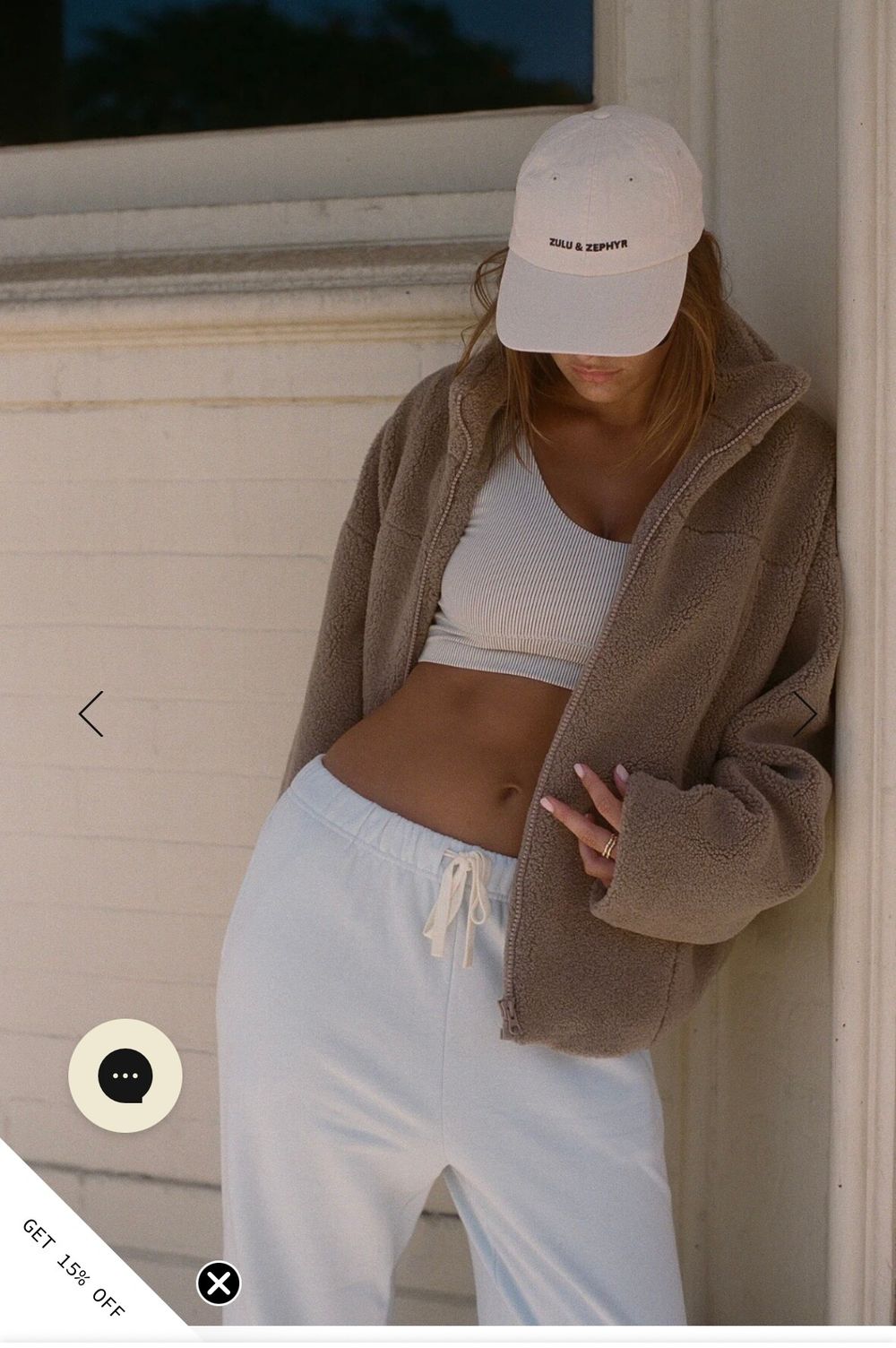 ZULU & ZEPHYR CANVAS CAP - COCONUT
