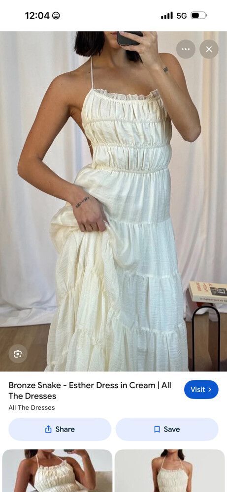 Esther Lemon Maxi Dress