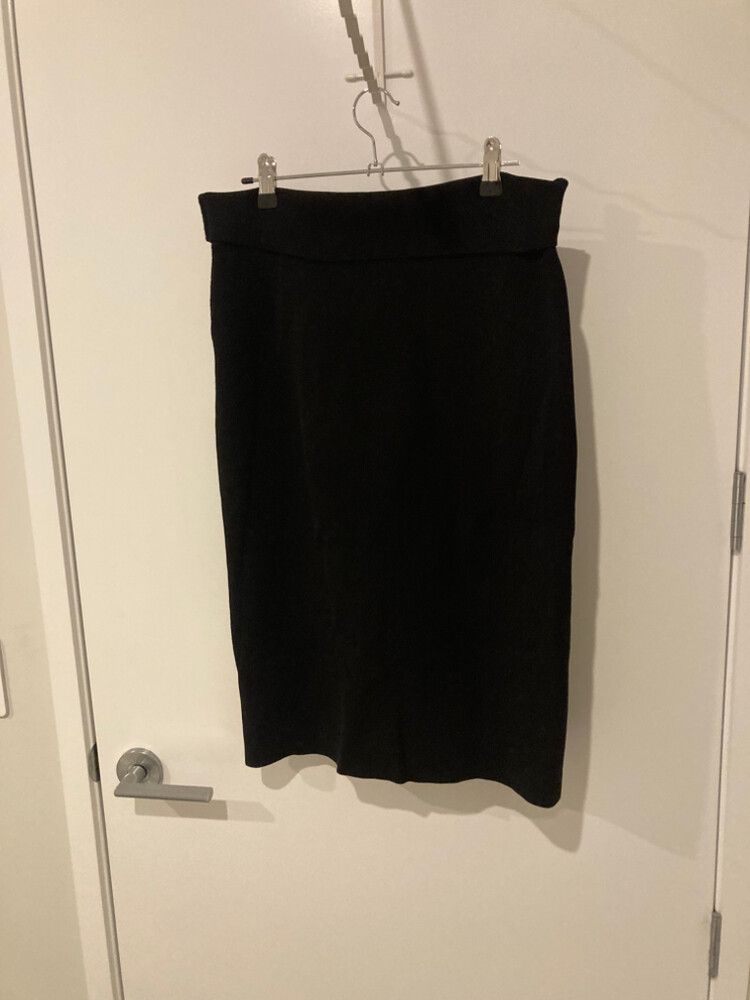 Oliver Black Black Knit Skirt