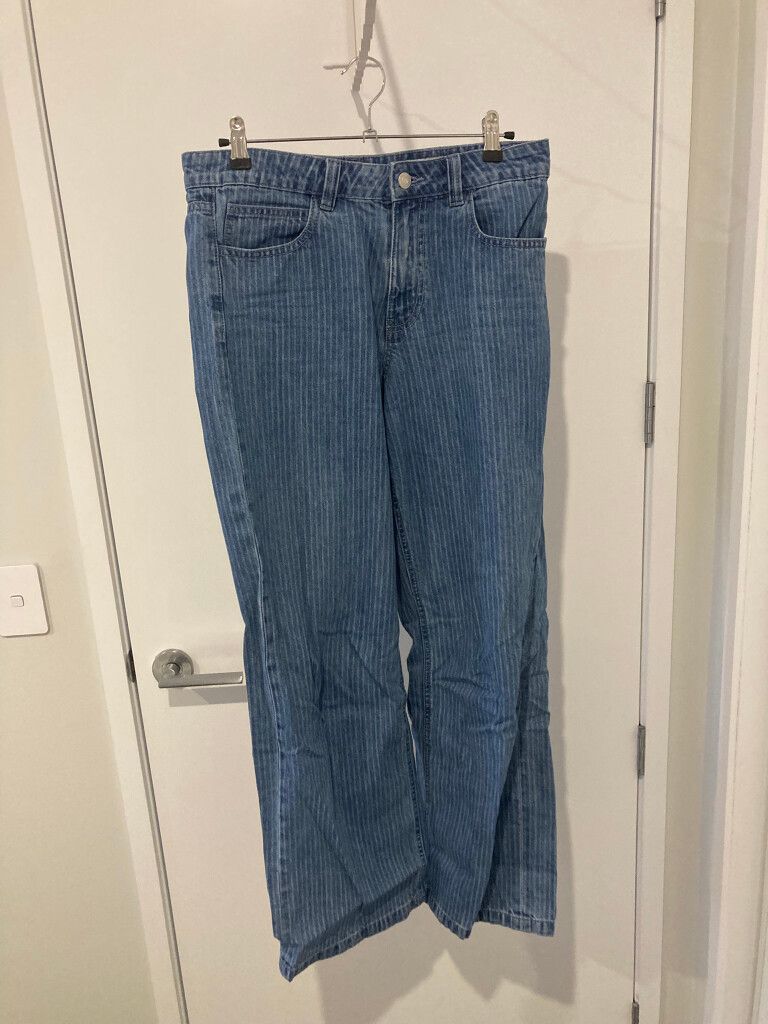 Zara Blue Straight Jeans