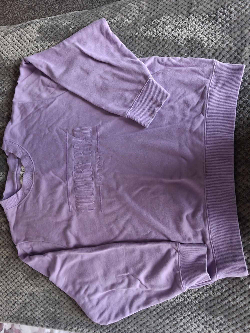Country Road Purple Sweatshirt