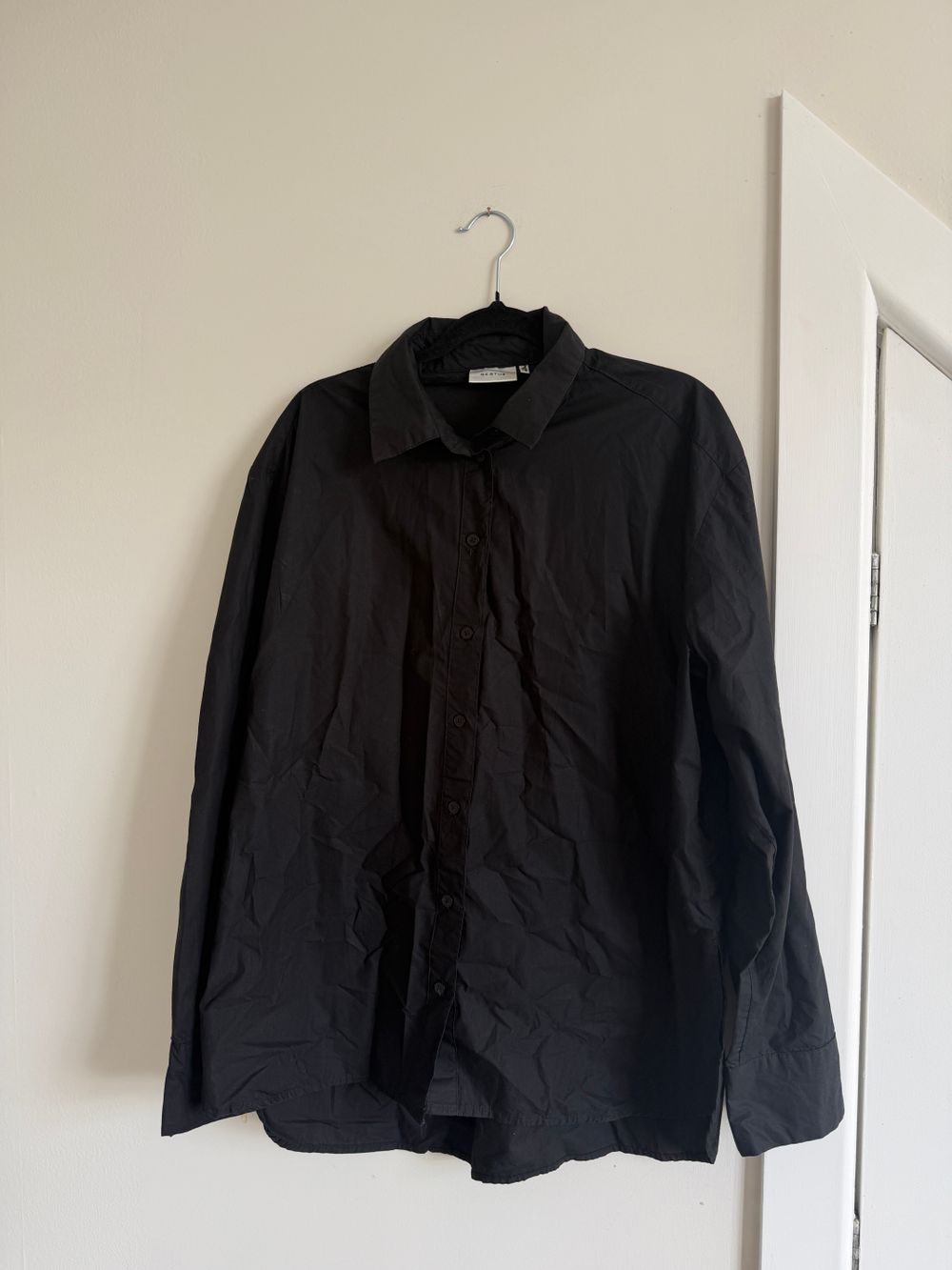 Gestuz Black Cotton Shirt