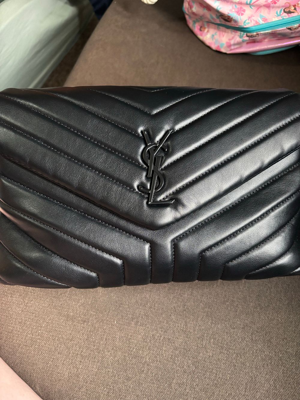 black shoulder bag large