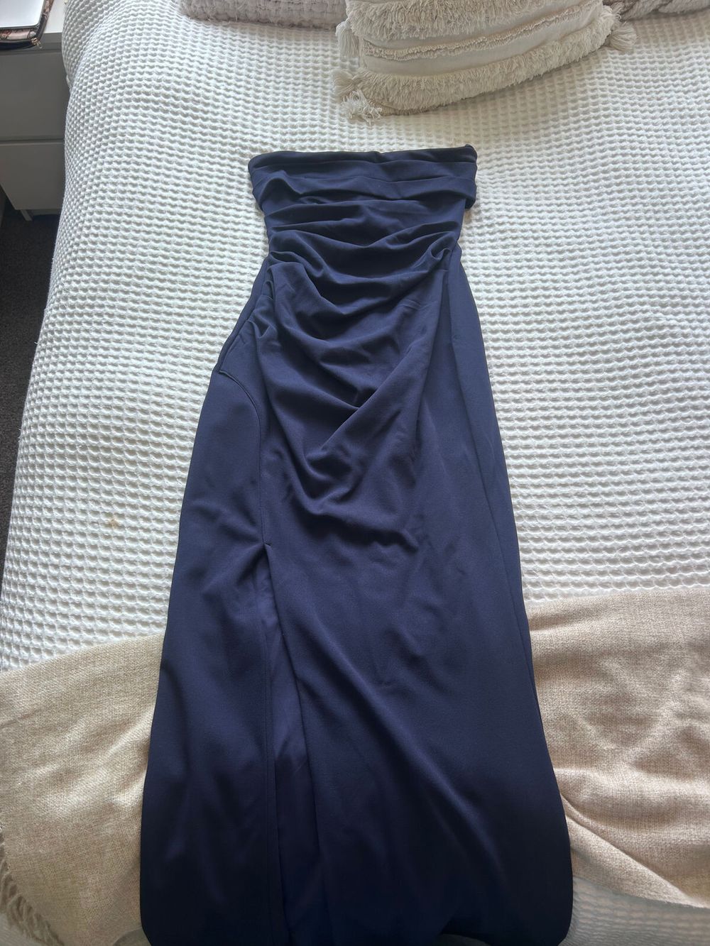 chinese dress ladies Zafira Maxi Dress in Khaki Cotton main image 1
