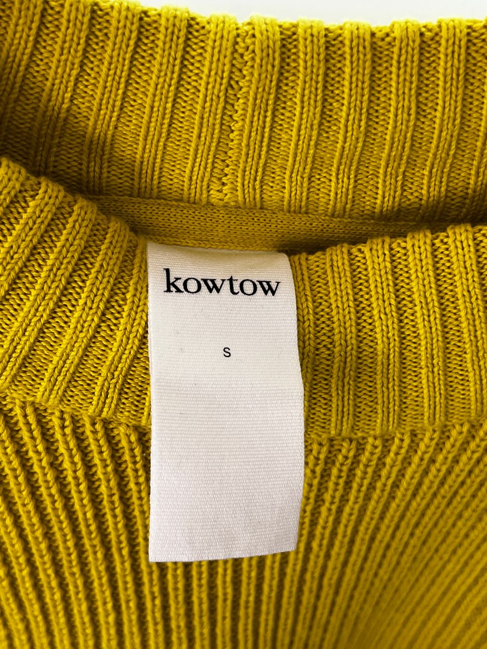Kowtow Yellow Jumper