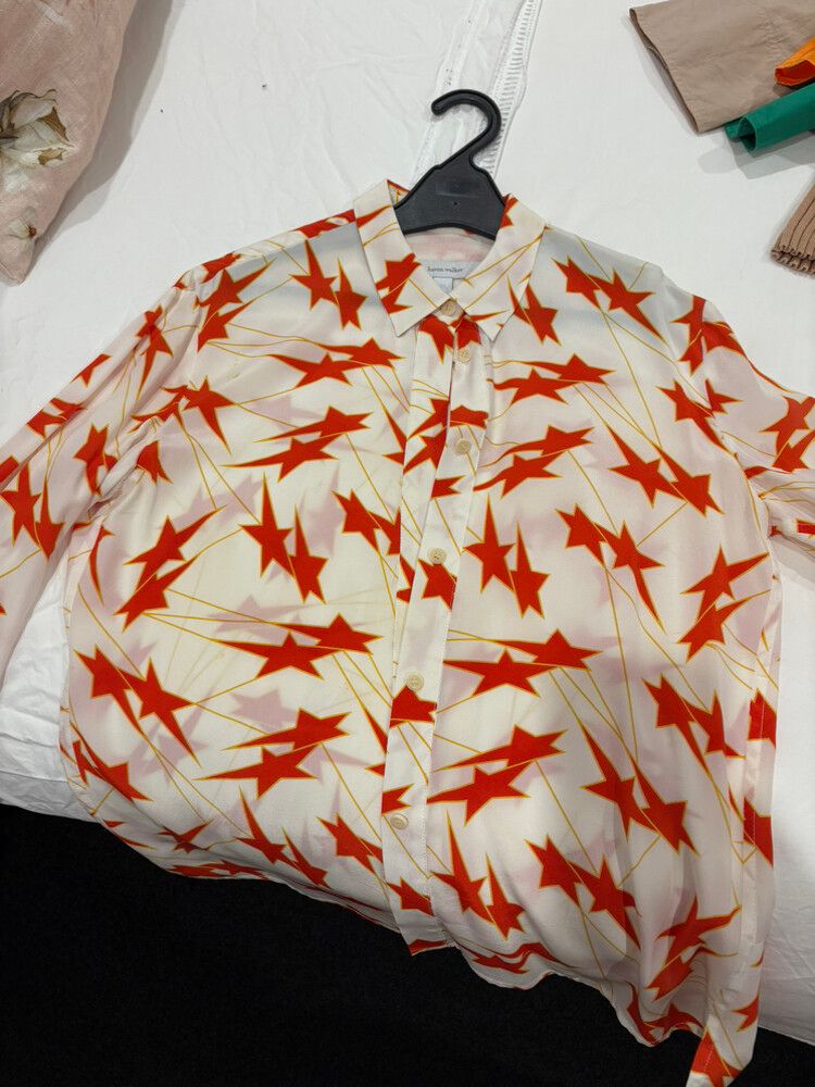 Karen Walker Orange Star Shirt
