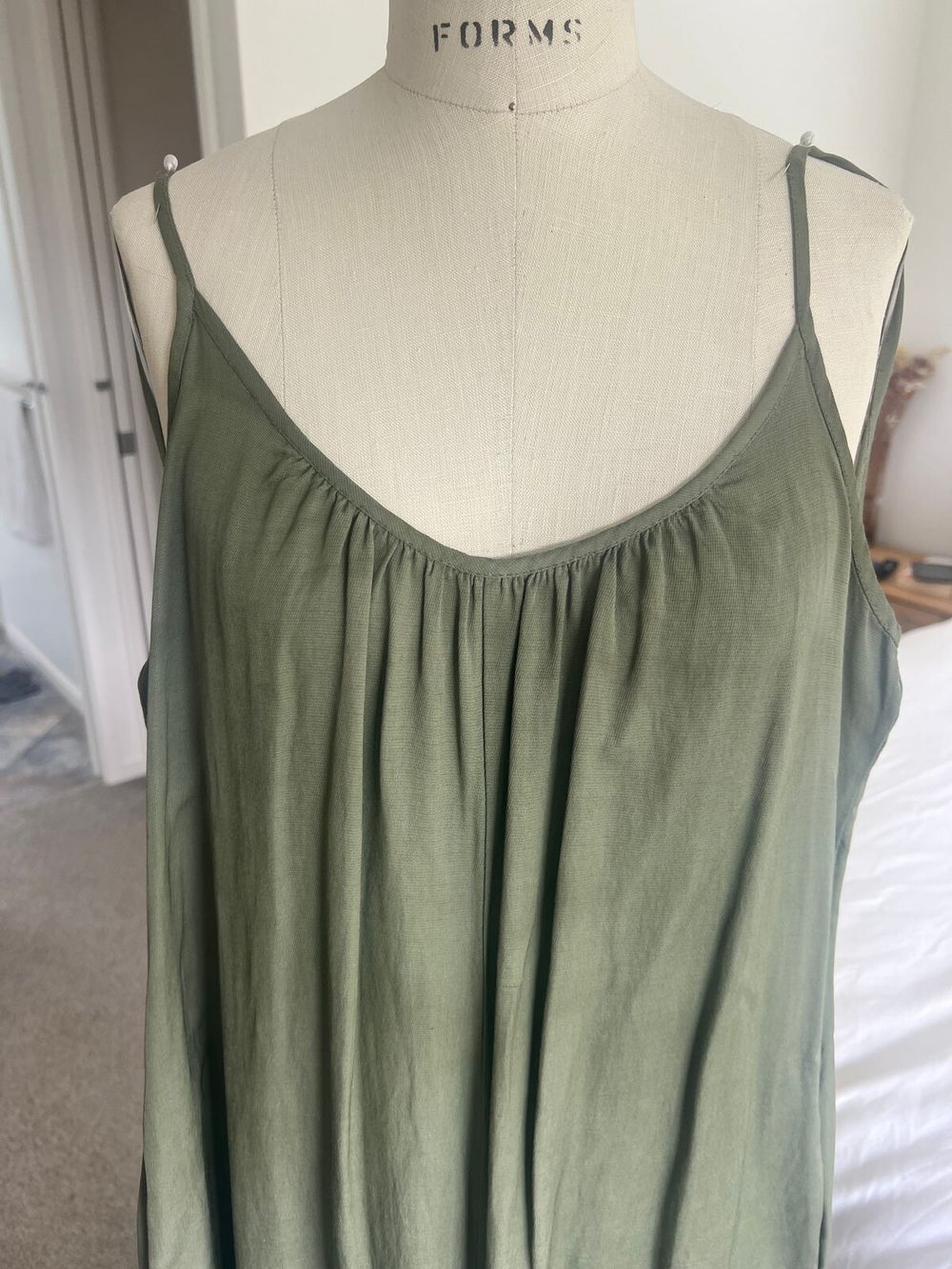 Dixie Sage Green Jumpsuit - excellent condition Size Small