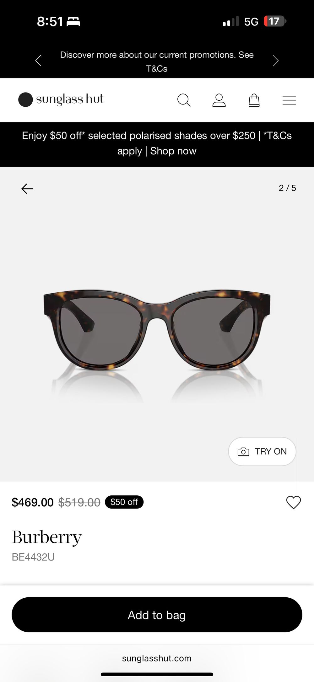 Burberry sunglasses brown