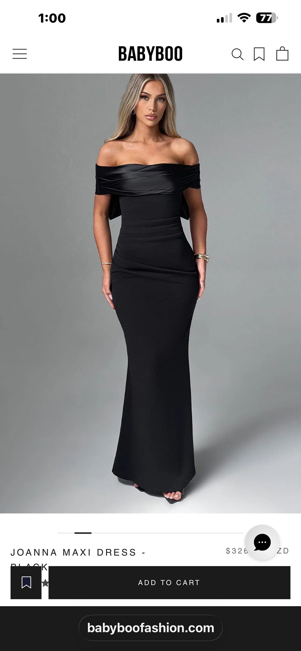 Babyboo Fashion - Babyboo Joanna Maxi Dress - formal dress on Designer Wardrobe Babyboo Fashion - Babyboo Joanna Maxi Dress - formal dress on Designer Wardrobe