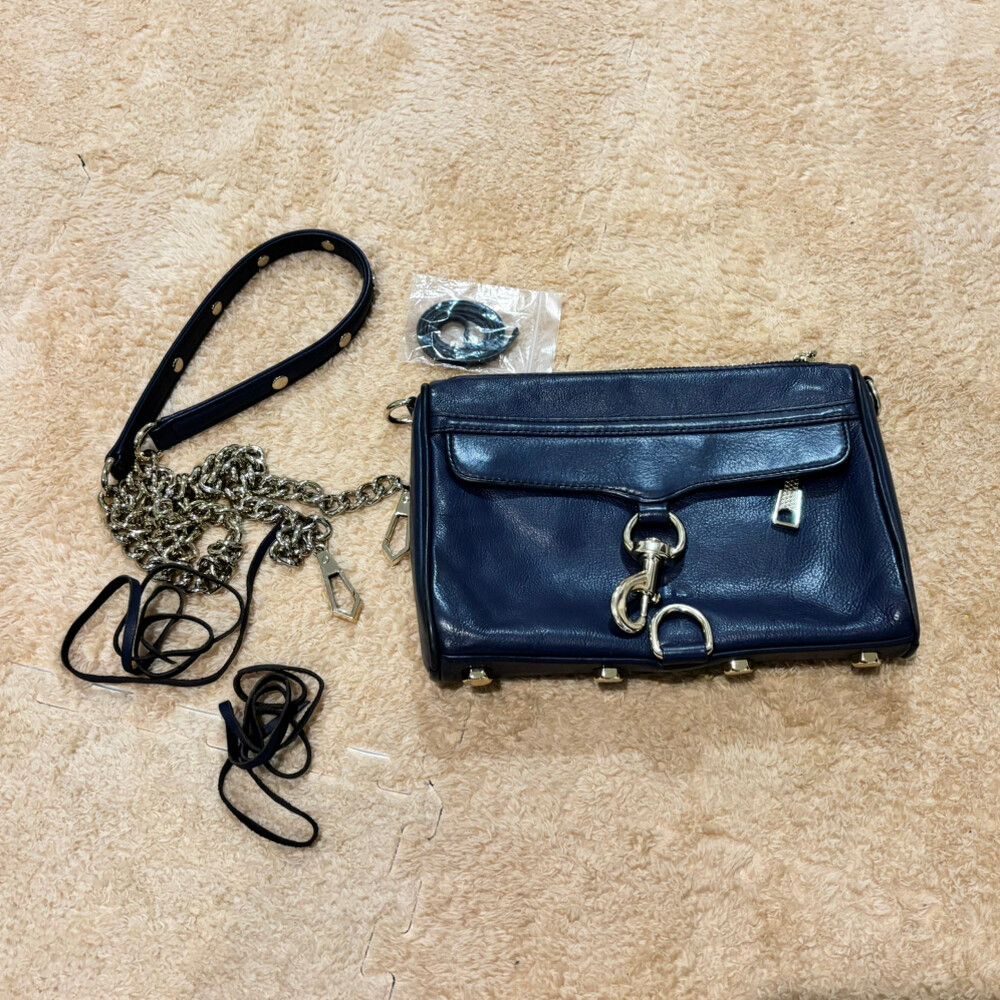 Rebecca Minkoff Mini Mac (Navy)