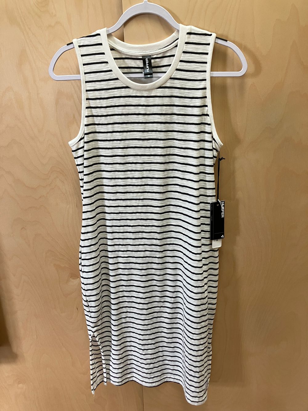 Huffer Chalk Navy Poolside Stella Tank Dress