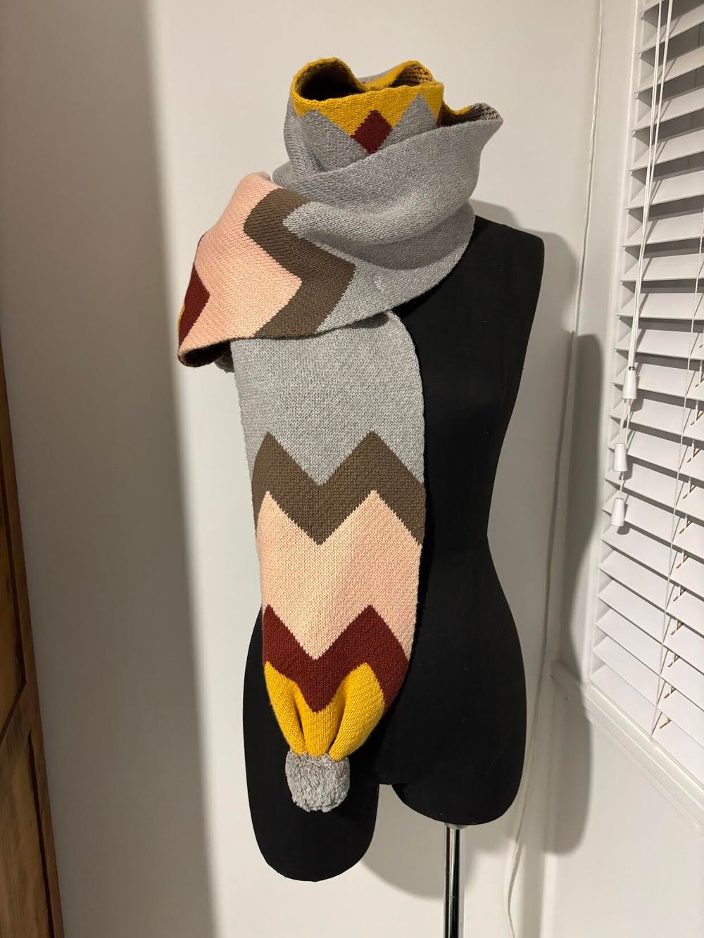 Chloé Multicolour Knit Scarf
