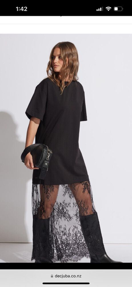 Decjuba - Koko lace Dress on Designer Wardrobe