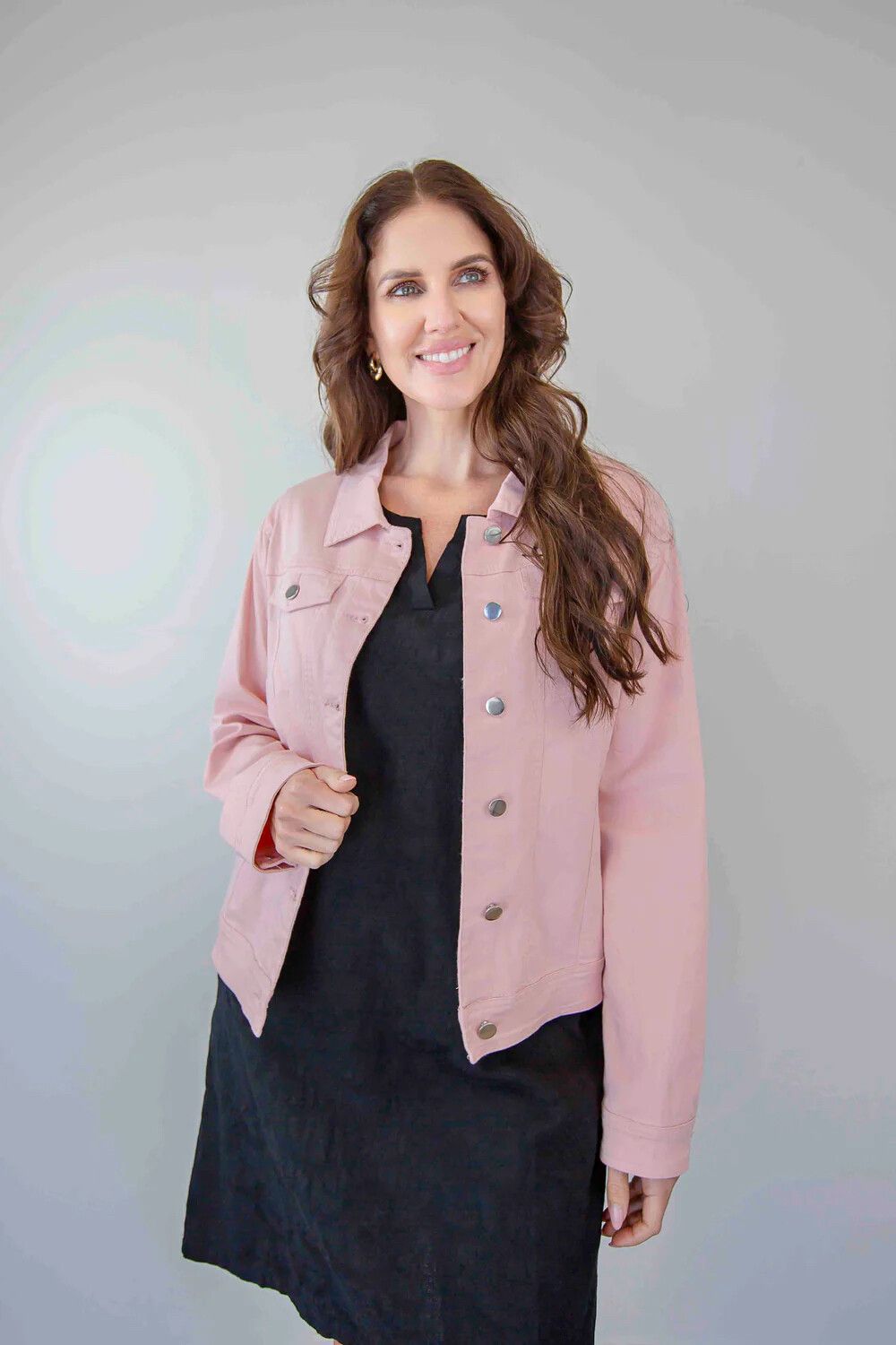 Larosela Plain Jean Jacket - Size 20
