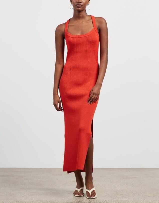 Manning Cartell - Manning Cartell Sweet Ride Knit Dress / Red / AU 12 on  Designer Wardrobe