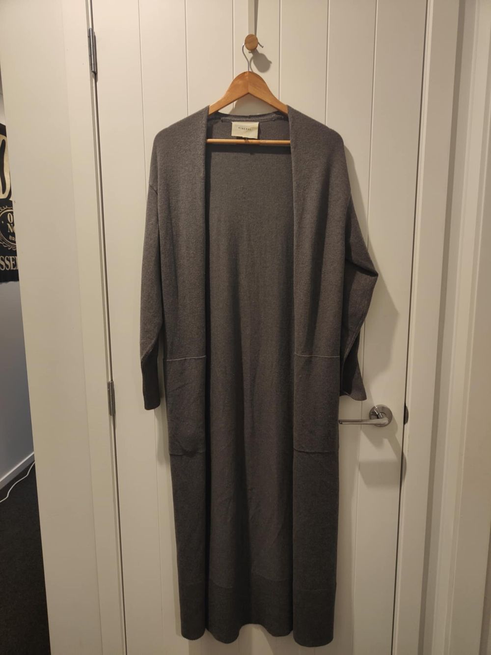 Grey Knit Cardigan