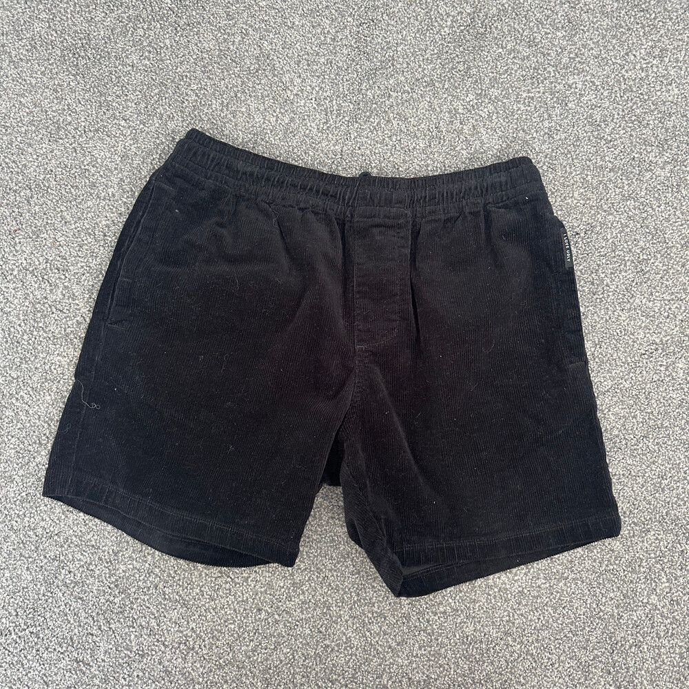 ILU Corduroy black shorts