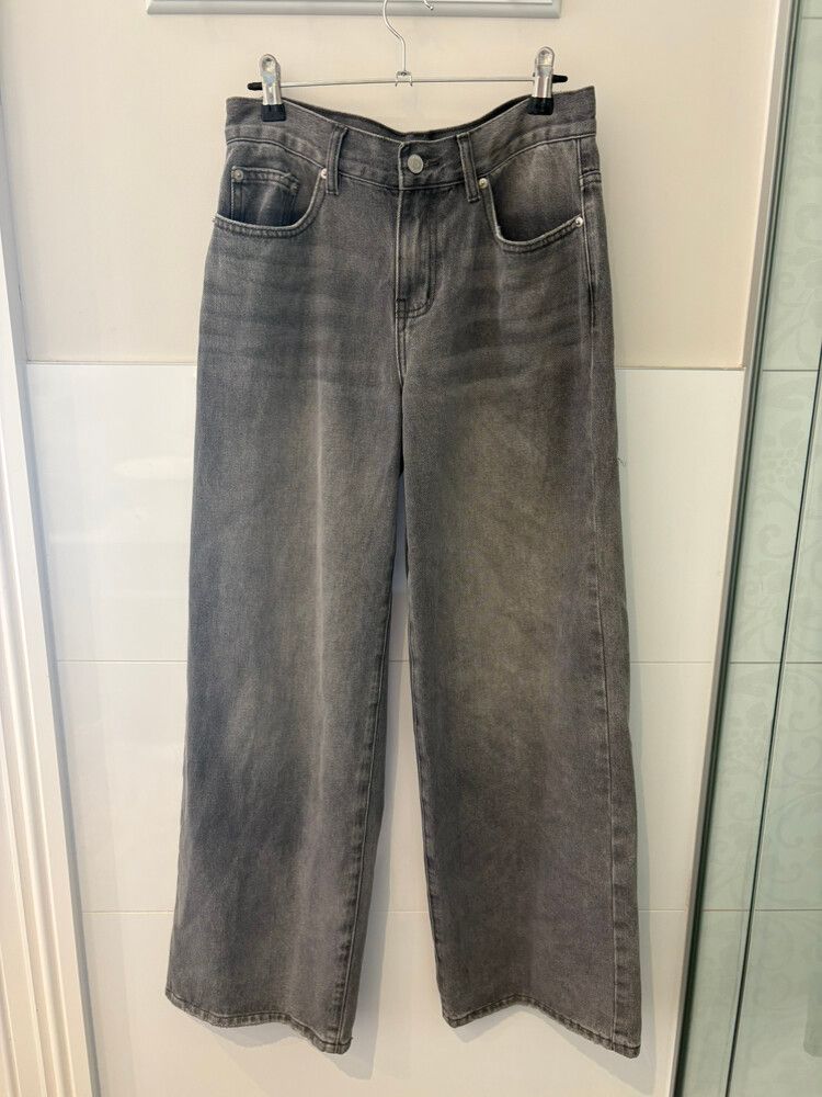 Glassons grey wide leg jeans