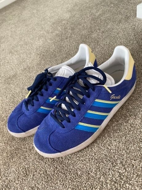 adidas gazelle silver green womens Gazelle Kids – Stirling Sports main image 0