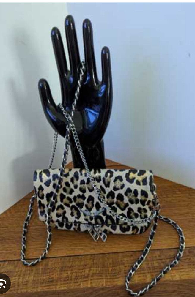 Leopard Nano Cross Body Bag