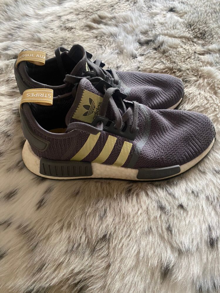 adidas nmd grey gold