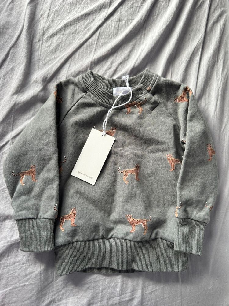 Grey Cheetah Jumper