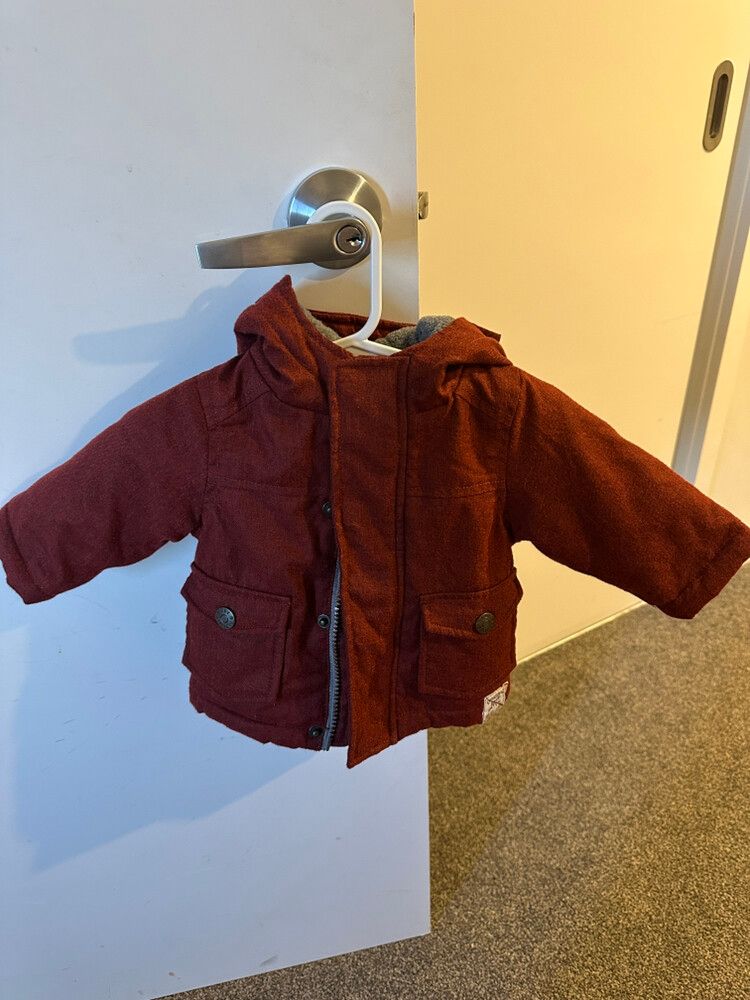 Pumpkin Patch Burgundy Hooded Jacket