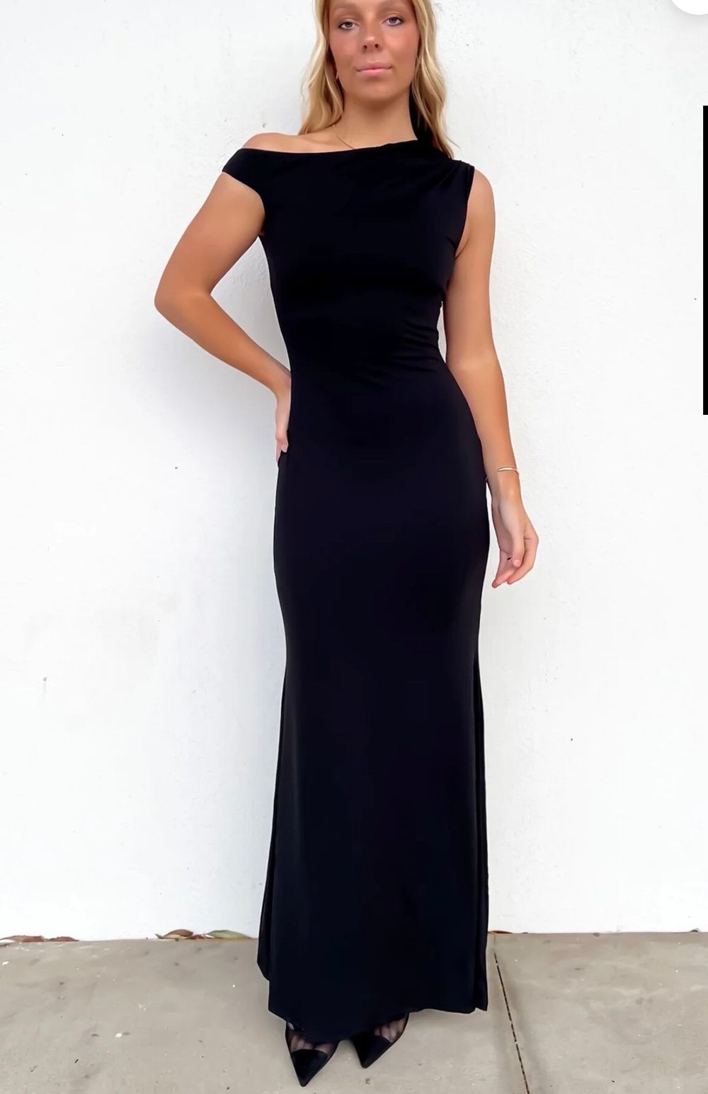 Jean Jail Penelope Maxi Dress Black AU 8
