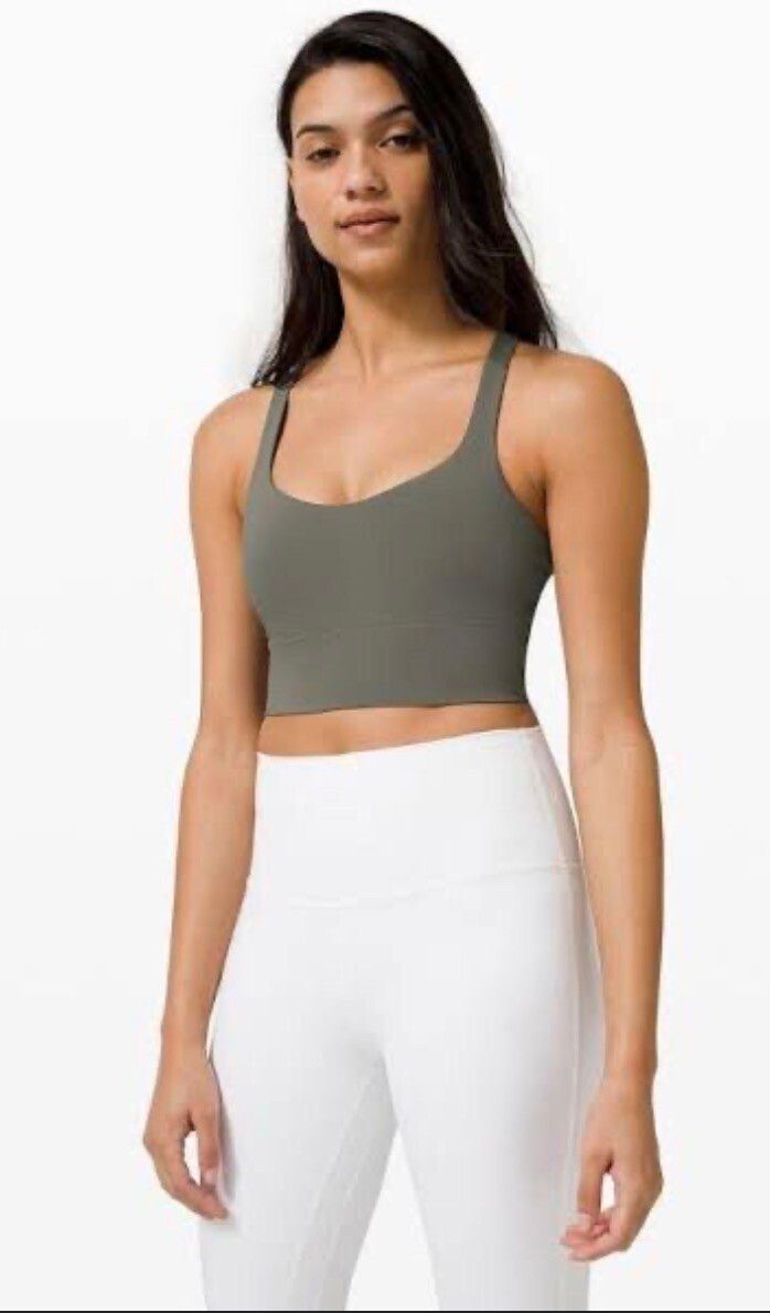 Lululemon Free To Be bra Grey Sage