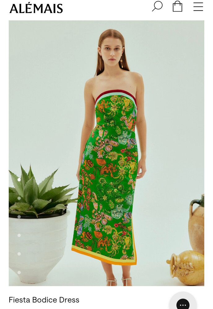 Alemais Fiesta Bodice Dress