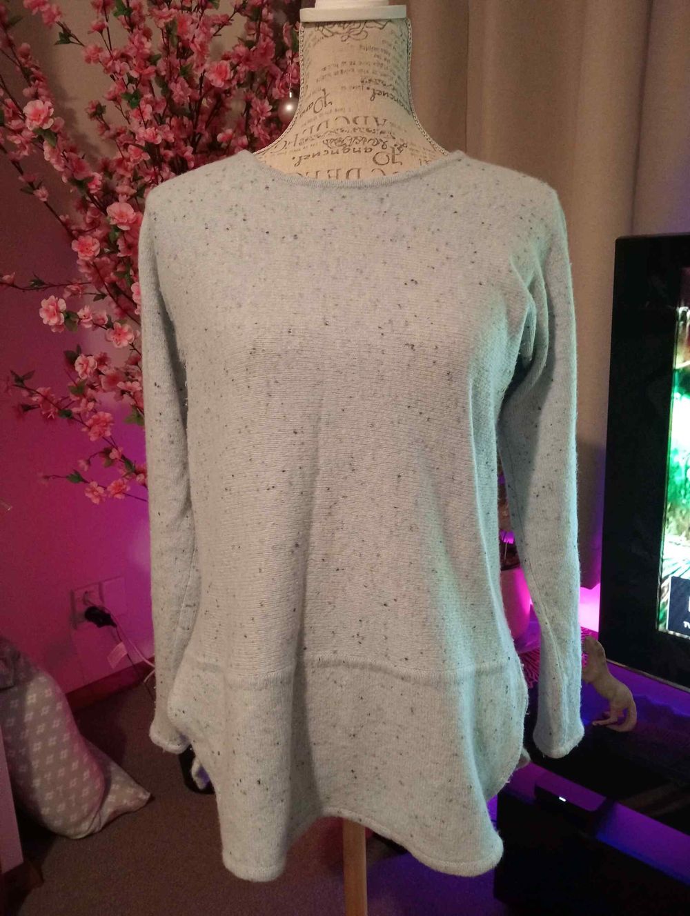 Trenery cashmere wool blend jersey sz M