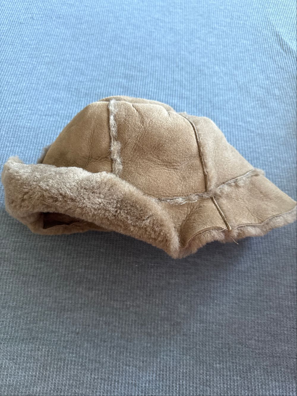 Lambskin Skin Deep Beige Hat